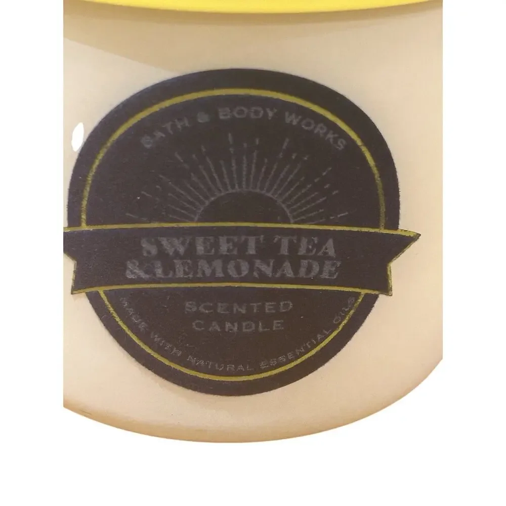 New Bath & Body Works Sweet Tea & Lemonade 14.5oz Candle - Picture 2 of 8